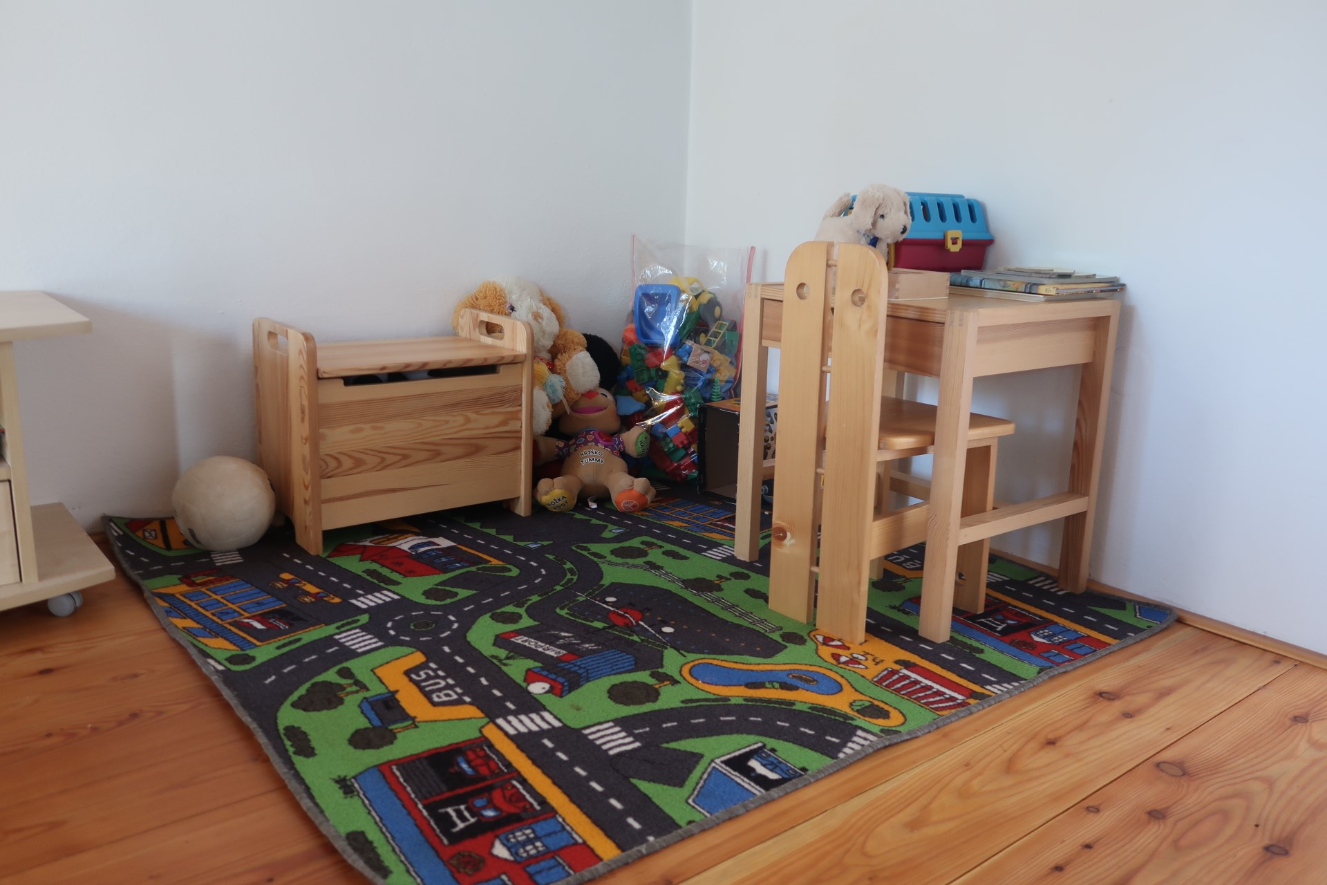 Obývací místnost - dětský koutek